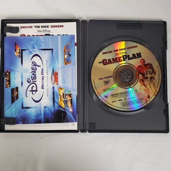 The Game Plan (DVD, 2007) Dwayne “The Rock” Johnson – Disney Family Comedy - Picture 2 of 3